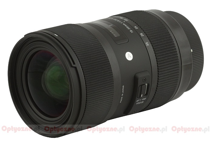 Sigma 18-35 mm f/1.8 DC HSM - aktualizacja firmware