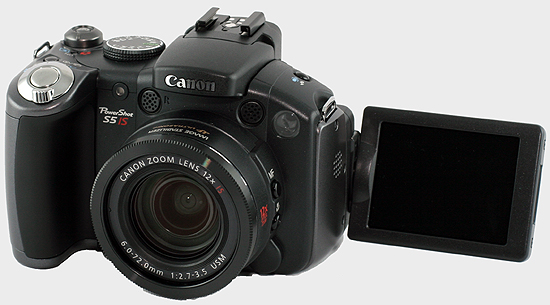 Canon PowerShot S5 IS - Wygląd i jakość wykonania Canon PowerShot S5 IS - Wygląd i jakość wykonania