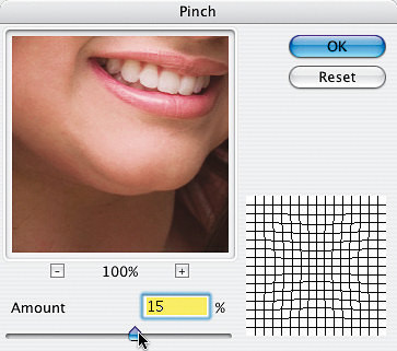 Faces. Retusz zdj�� portretowych - Retuszowanie podw�jnego podbr�dka
