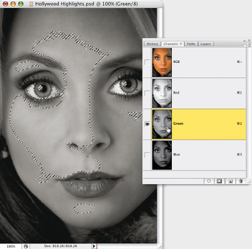 Faces. Retusz zdj�� portretowych - Retusz rodem z Hollywood