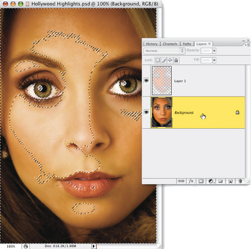 Faces. Retusz zdj�� portretowych - Retusz rodem z Hollywood