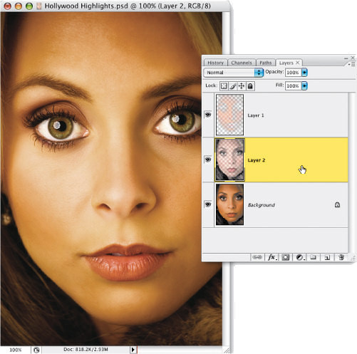 Faces. Retusz zdj�� portretowych - Retusz rodem z Hollywood
