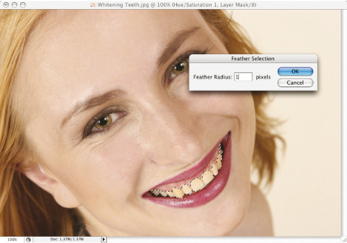 Faces. Retusz zdj�� portretowych - Wybielanie z�b�w