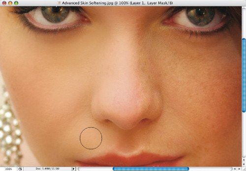 Faces. Retusz zdj�� portretowych - Zaawansowany spos�b wyg�adzania sk�ry