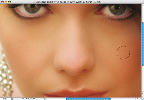 Faces. Retusz zdj�� portretowych - Zaawansowany spos�b wyg�adzania sk�ry