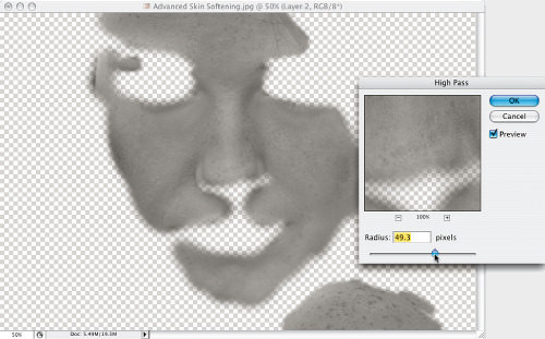 Faces. Retusz zdj�� portretowych - Zaawansowany spos�b wyg�adzania sk�ry
