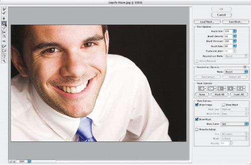 Faces. Retusz zdj�� portretowych - Najprostszy spos�b na cyfrow� operacj� nosa