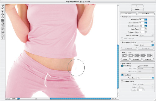 Faces. Retusz zdj�� portretowych - Jak pozby� si� zb�dnego t�uszczyku?