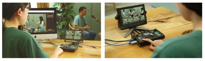 RGBlink mini / mini+ streaming switcher