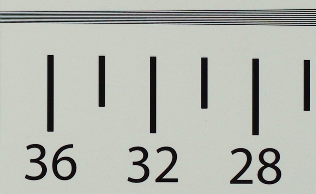 Sony FE 40 mm f/2.5 G - Rozdzielczość obrazu Sony FE 40 mm f/2.5 G - Rozdzielczość obrazu