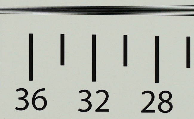 Sony FE 40 mm f/2.5 G - Rozdzielczość obrazu Sony FE 40 mm f/2.5 G - Rozdzielczość obrazu