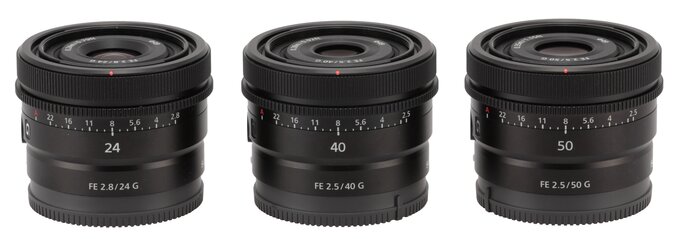 Sony FE 40 mm f/2.5 G - Wst�p