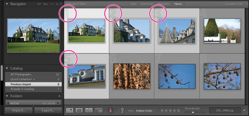 Porz�dkowanie i wybieranie zdj�� w Adobe Lightroom - Porz�dkowanie folder�w