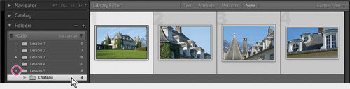 Porz�dkowanie i wybieranie zdj�� w Adobe Lightroom - Porz�dkowanie folder�w