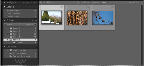 Porz�dkowanie i wybieranie zdj�� w Adobe Lightroom - Porz�dkowanie folder�w