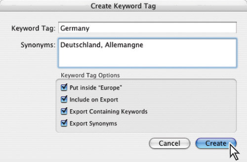 Porz�dkowanie i wybieranie zdj�� w Adobe Lightroom - Dodawanie s��w kluczowych