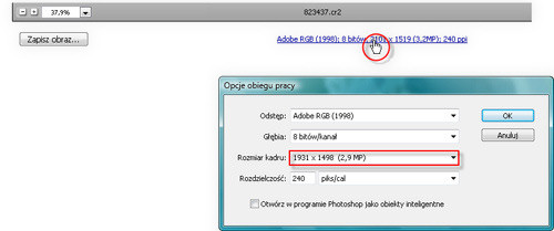 Zaklęcia Photoshopa - wywoływanie plików RAW - Kadrowanie zdjęć Zaklęcia Photoshopa - wywoływanie plików RAW - Kadrowanie zdjęć