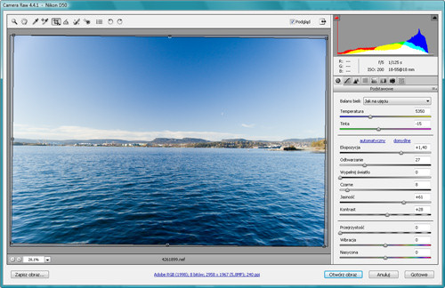 Zaklęcia Photoshopa - wywoływanie plików RAW - Prostowanie obrazów RAW Zaklęcia Photoshopa - wywoływanie plików RAW - Prostowanie obrazów RAW