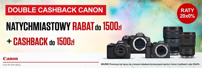 Kumulacja promocji Canon w sklepie Fotoforma.pl