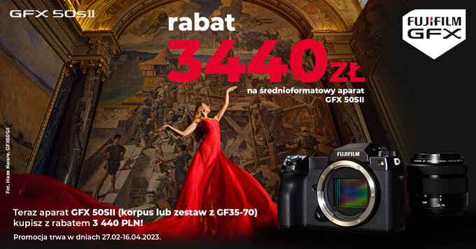 Ostatnie dni promocji Fujifilm GFX w e-oko.pl
