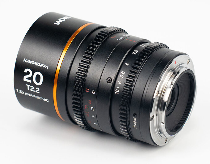 Venus Optics Laowa Nanomorph 20 mm T2.2 1.5x Anamorphic