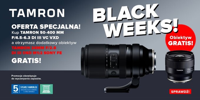 Promocja Tamron - obiektywy za zotwk