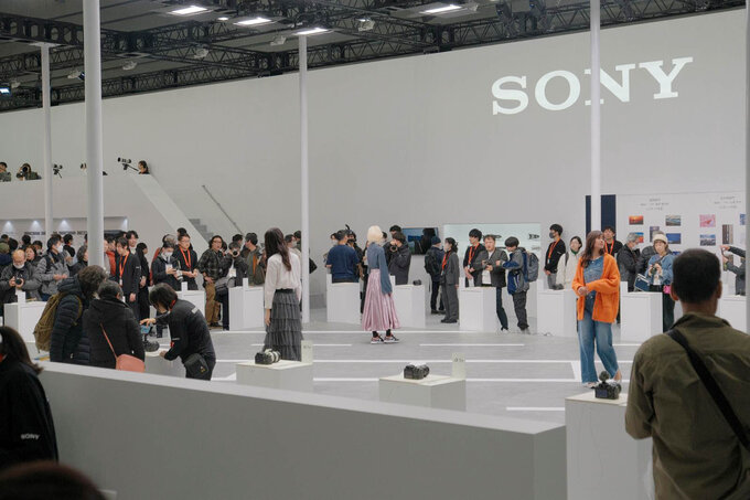 CP+ 2024 - stoisko Sony