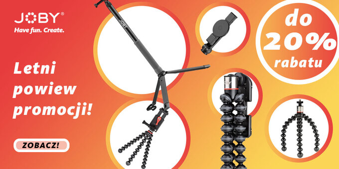 Promocje Manfrotto i Joby