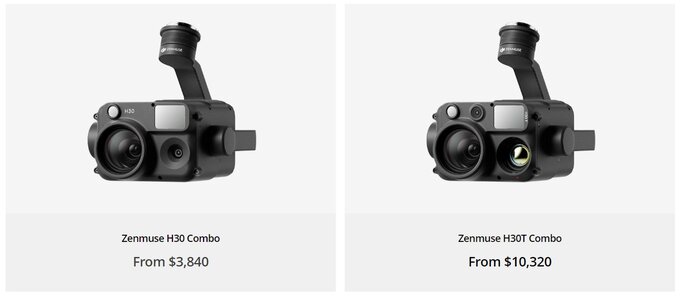 DJI Zenmuse H30 i H30T