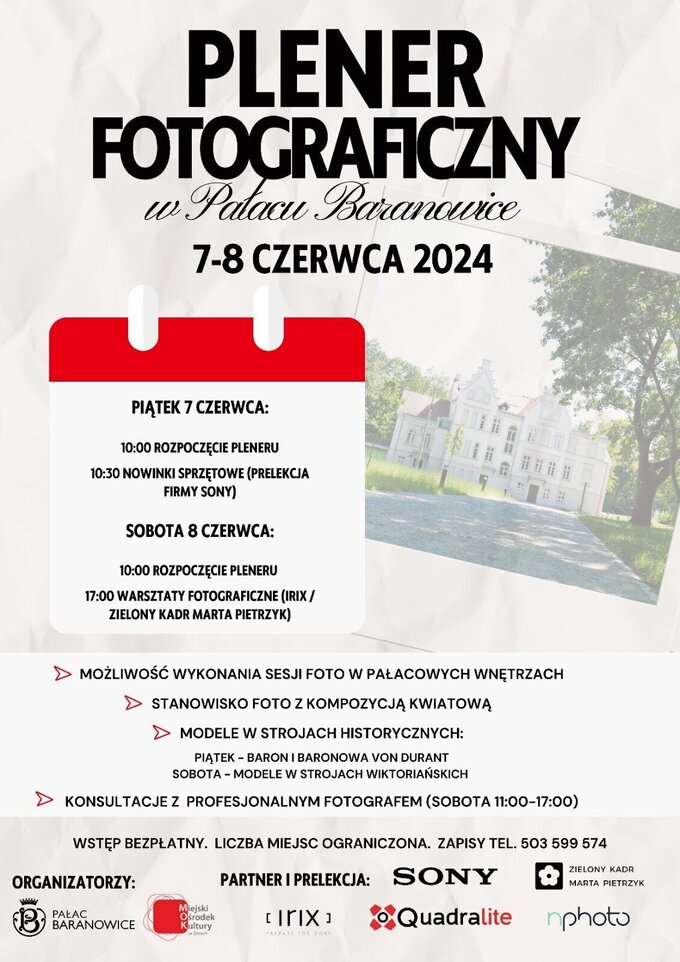 Quadralite zaprasza na bezpatny plener fotograficzny