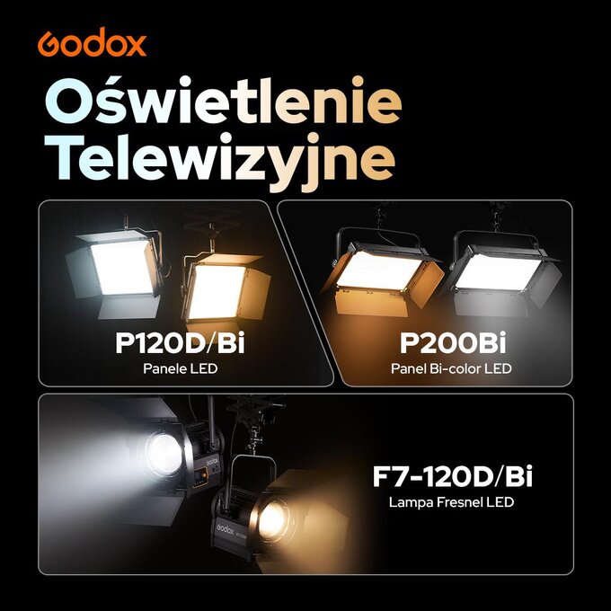 Nowe owietlenie telewizyjne Godox