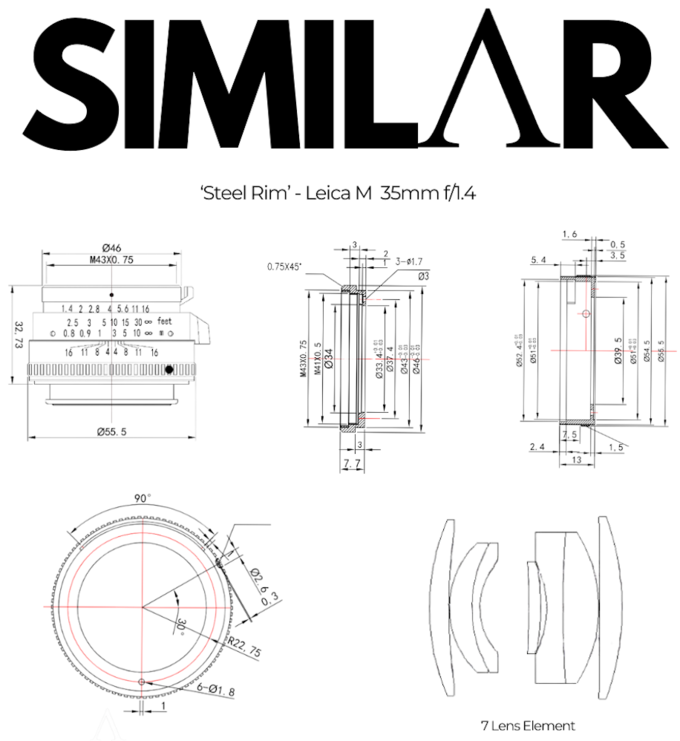 ArtraLab Similar 35 mm f/1.4 ArtraLab Similar 35 mm f/1.4