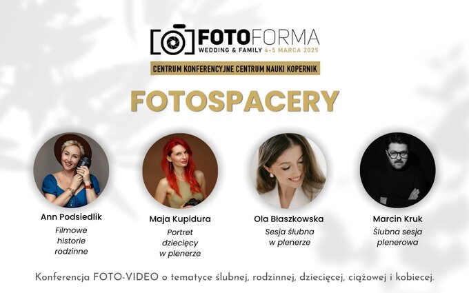 Fotoforma Wedding and Family - nowe informacje Fotoforma Wedding and Family - nowe informacje