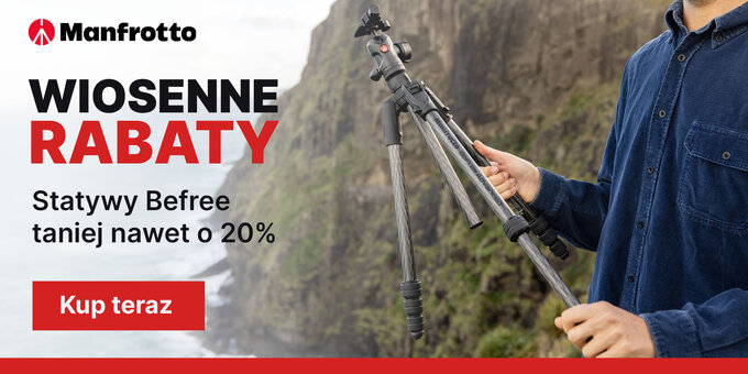 Wiosenne promocje Manfrotto, Lowepro i Joby