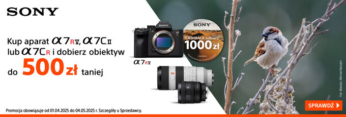 Letni Cashback Sony w sklepie Fotoforma.pl Letni Cashback Sony w sklepie Fotoforma.pl