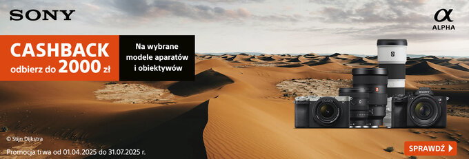 Letni Cashback Sony w sklepie Fotoforma.pl Letni Cashback Sony w sklepie Fotoforma.pl