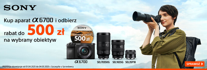 Letni Cashback Sony w sklepie Fotoforma.pl Letni Cashback Sony w sklepie Fotoforma.pl