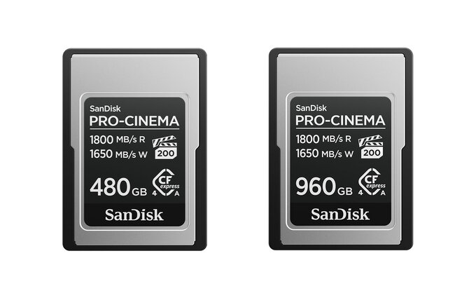 SanDisk Pro-Cinema CFexpress A