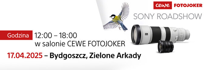 RoadShow Sony w CEWE FOTOJOKER