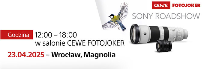RoadShow Sony w CEWE FOTOJOKER