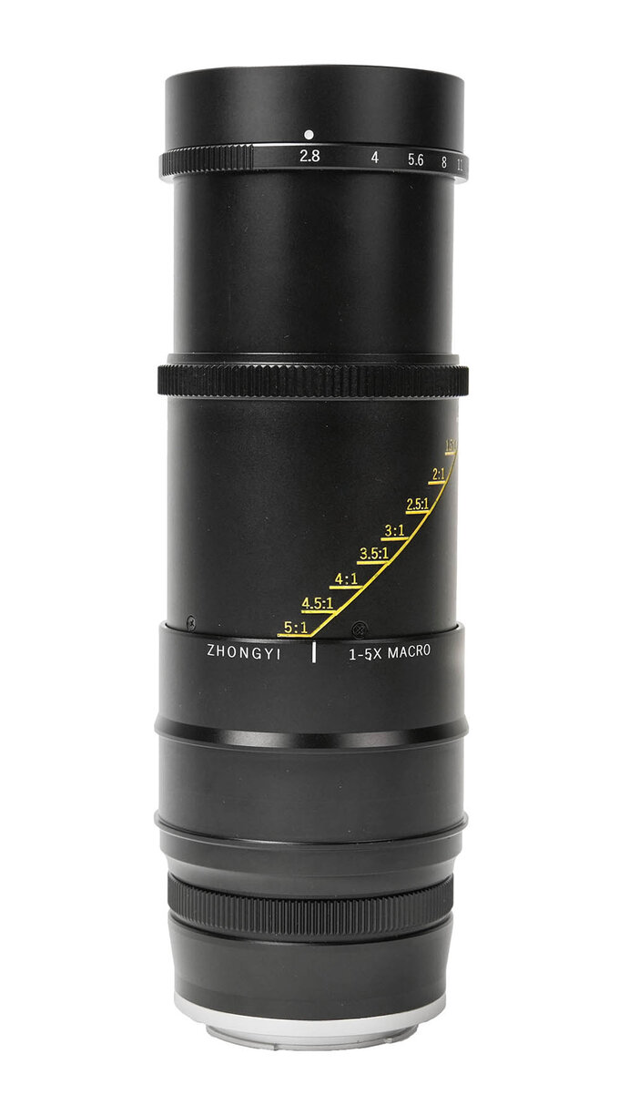 Mitakon 55 mm f/2.8 1-5x Macro