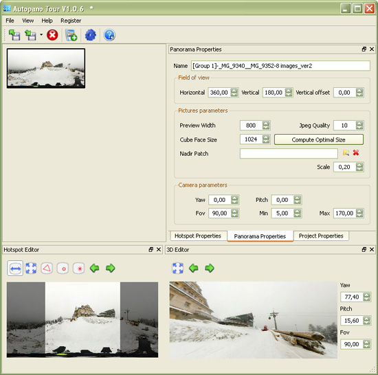 Tworzenie panoram sferycznych - Tworzenie panoram