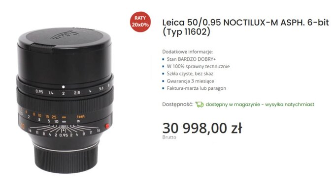Optyka Leica dostępna w komisie e-oko Optyka Leica dostępna w komisie e-oko