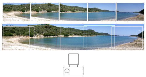 Kadrowanie zdj�� panoramicznych - Kompozycja i kadrowanie zdj�� sk�adowych