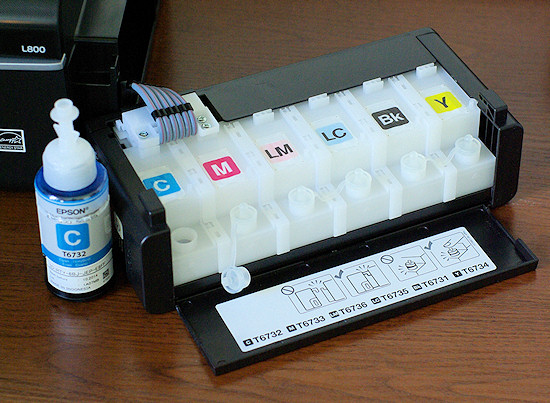 Test drukarki fotograficznej Epson L800 - Pierwsze uruchomienie Test drukarki fotograficznej Epson L800 - Pierwsze uruchomienie