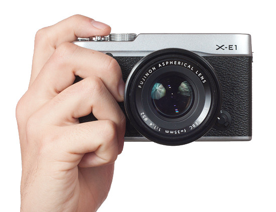 Fujifilm X-E1 - U�ytkowanie i ergonomia