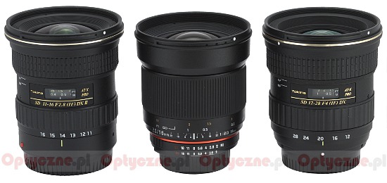 Samyang 16 mm f/2.0 ED AS UMC CS - Budowa i jakość wykonania Samyang 16 mm f/2.0 ED AS UMC CS - Budowa i jakość wykonania