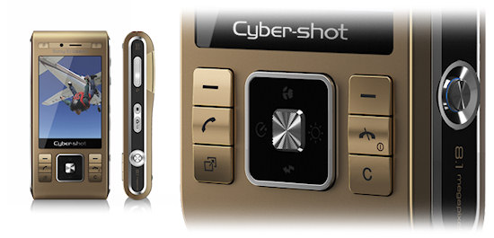 Sony Ericsson C905 z aparatem 8.1 Mpix