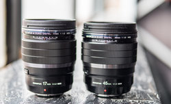 Olympus M.Zuiko Digital ED 17 mm f/1.2 PRO oraz Olympus M.Zuiko Digital ED 45 mm f/1.2 PRO w naszych r�kach