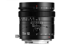TTartisan Tilt 50 mm f/1.4 z nowym mocowaniem